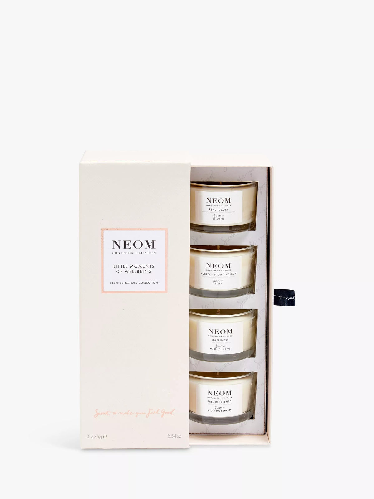 NEOM travel candle gift set, imported from the UK