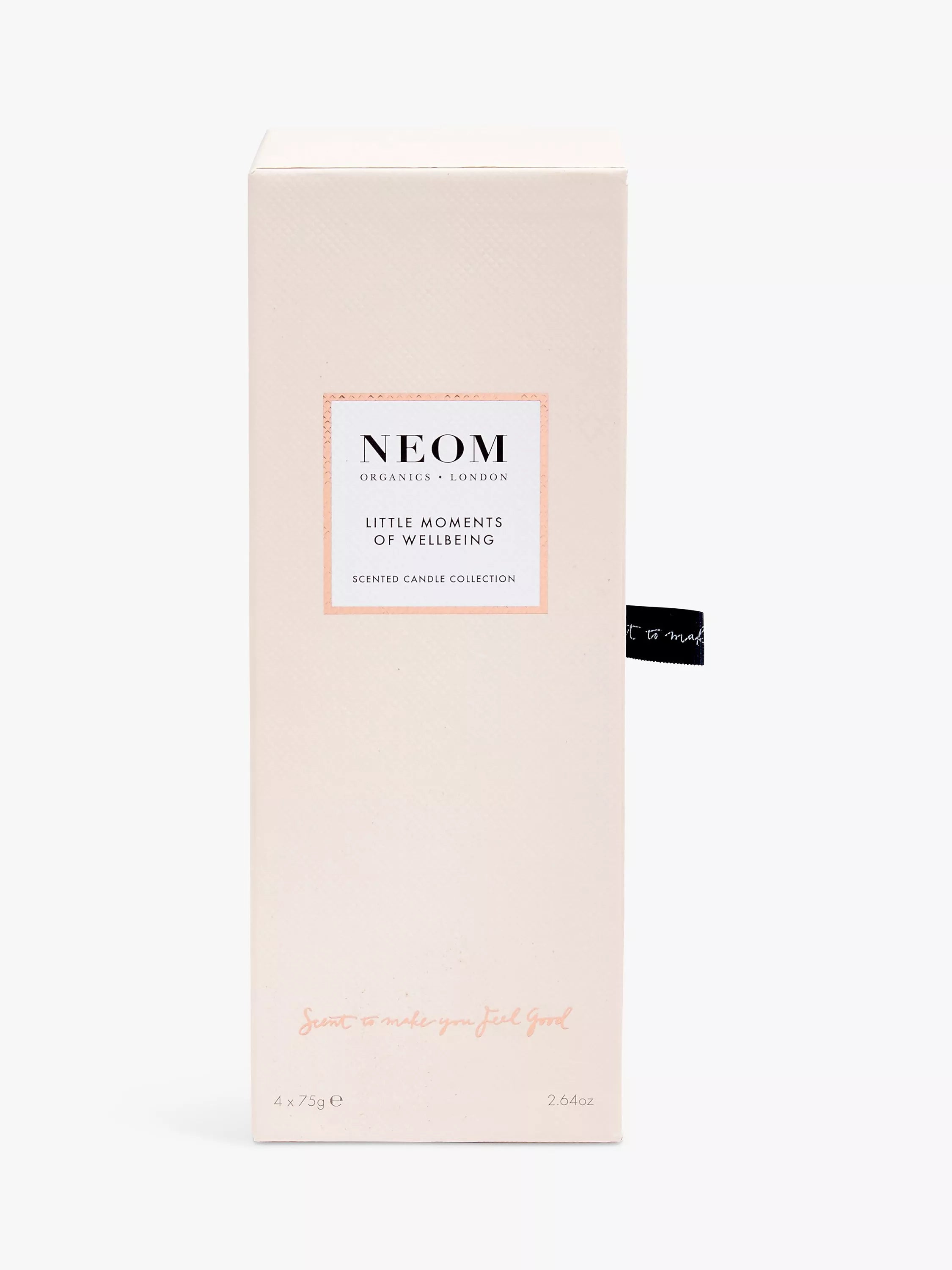 NEOM travel candle gift set, imported from the UK