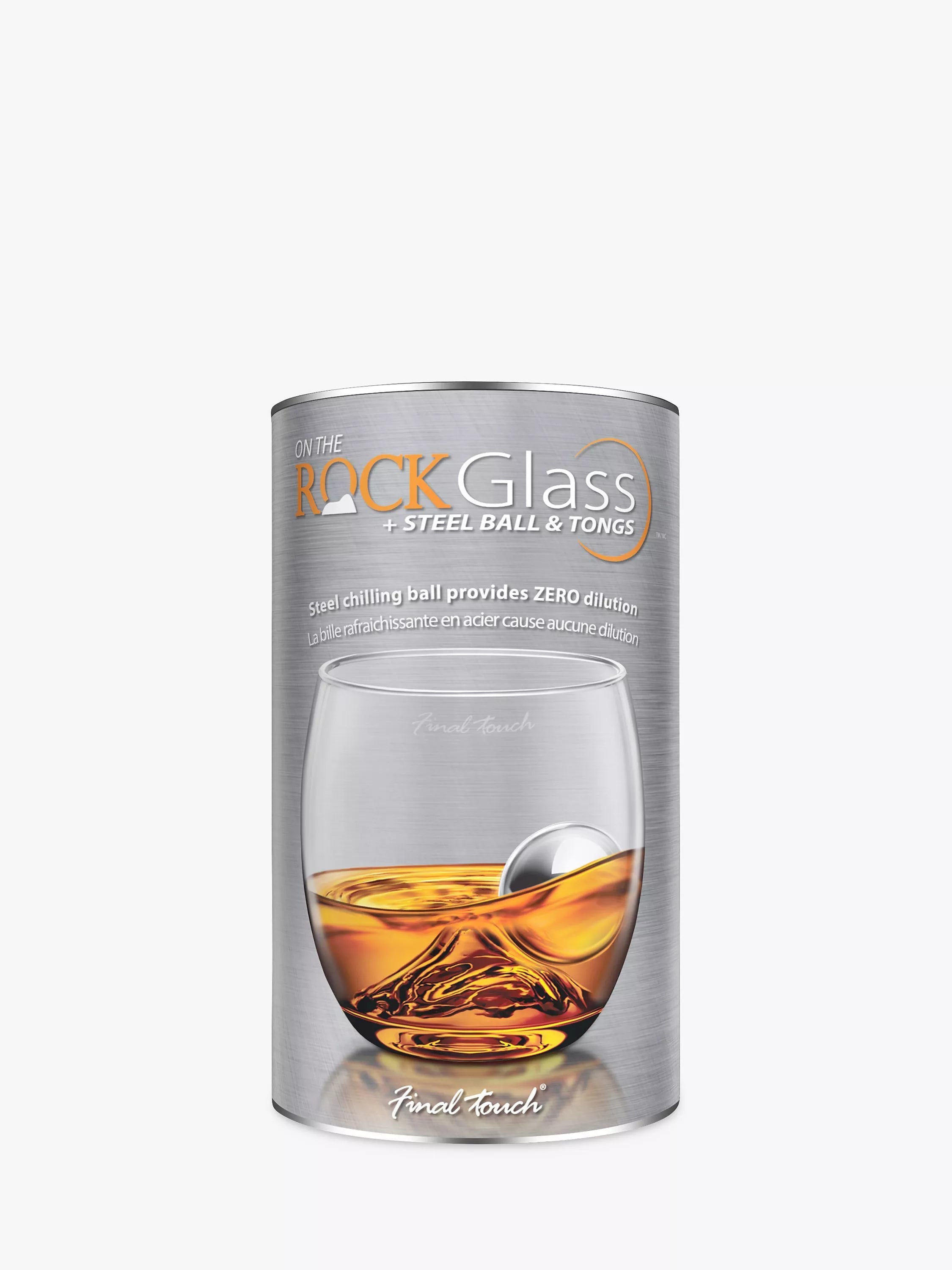 Final Touch On the Rock glass set - British product