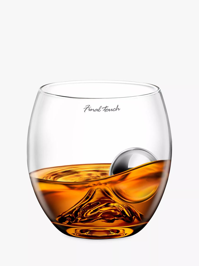 Final Touch On the Rock glass set - British product