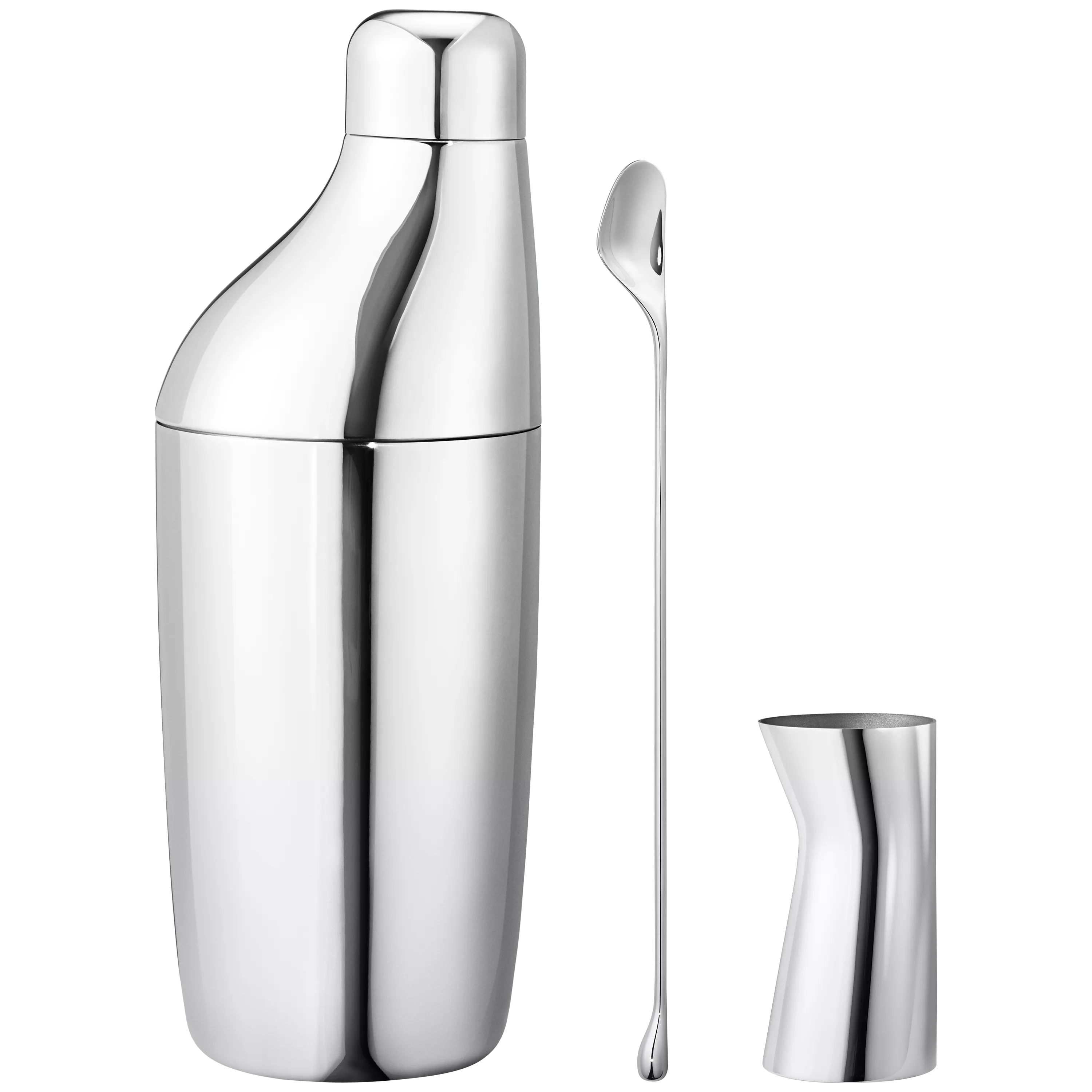 Georg Jensen Sky Cocktail Shaker Gift Set, UK version