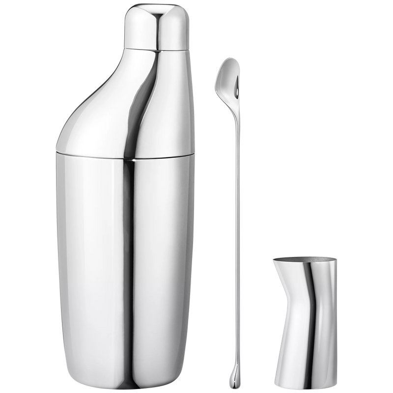 Georg Jensen Sky Cocktail Shaker Gift Set, UK version