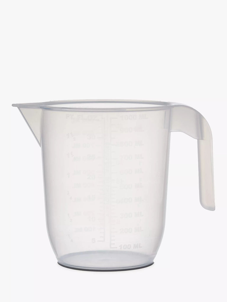 John Lewis ANYDAY Plastic Measuring Jug, 1L