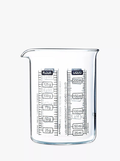 John Lewis Pyrex Measure and Mix Jug 250ml Clear- Buy online at McGrocer