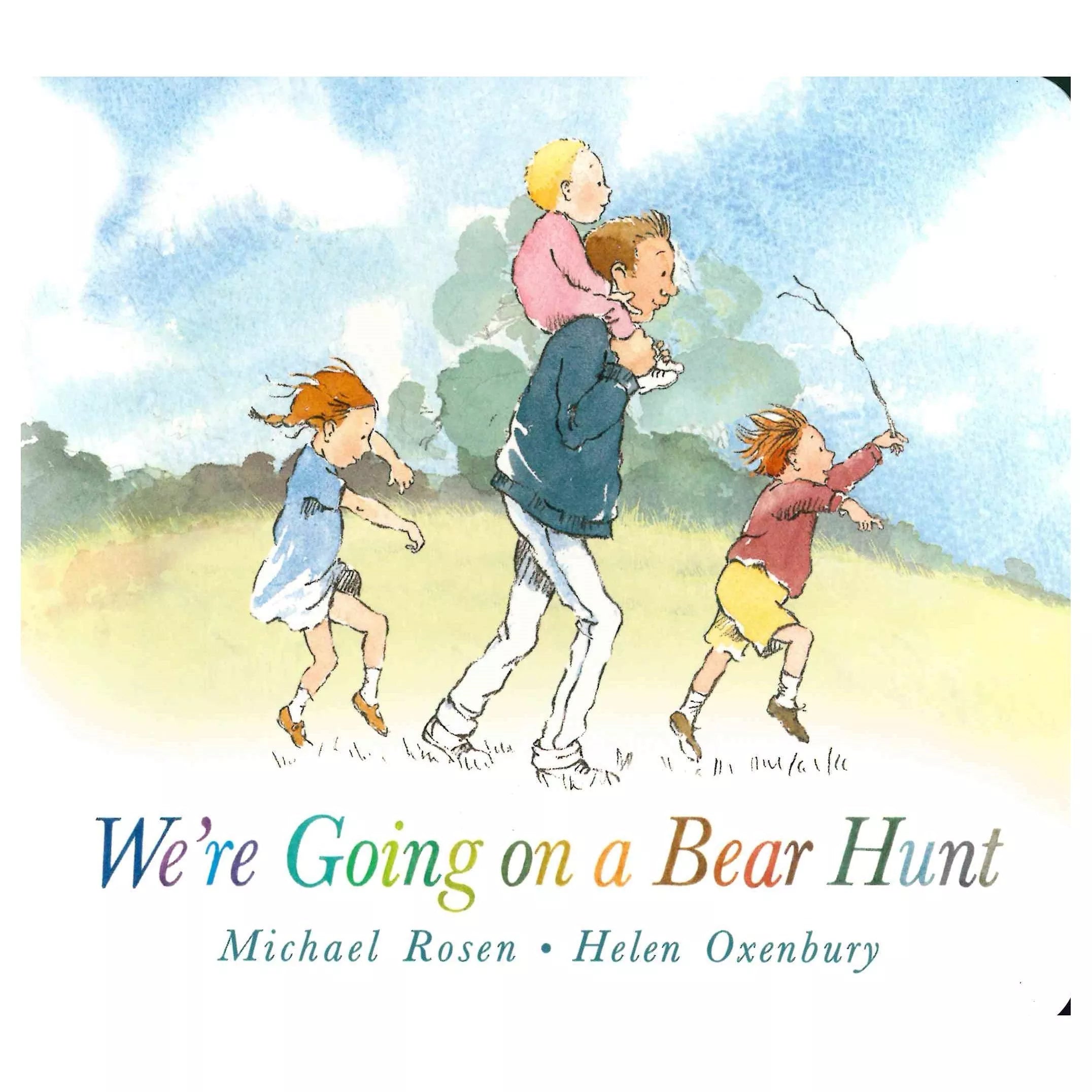 We're Going On A Bear Hunt children's book (British brand)