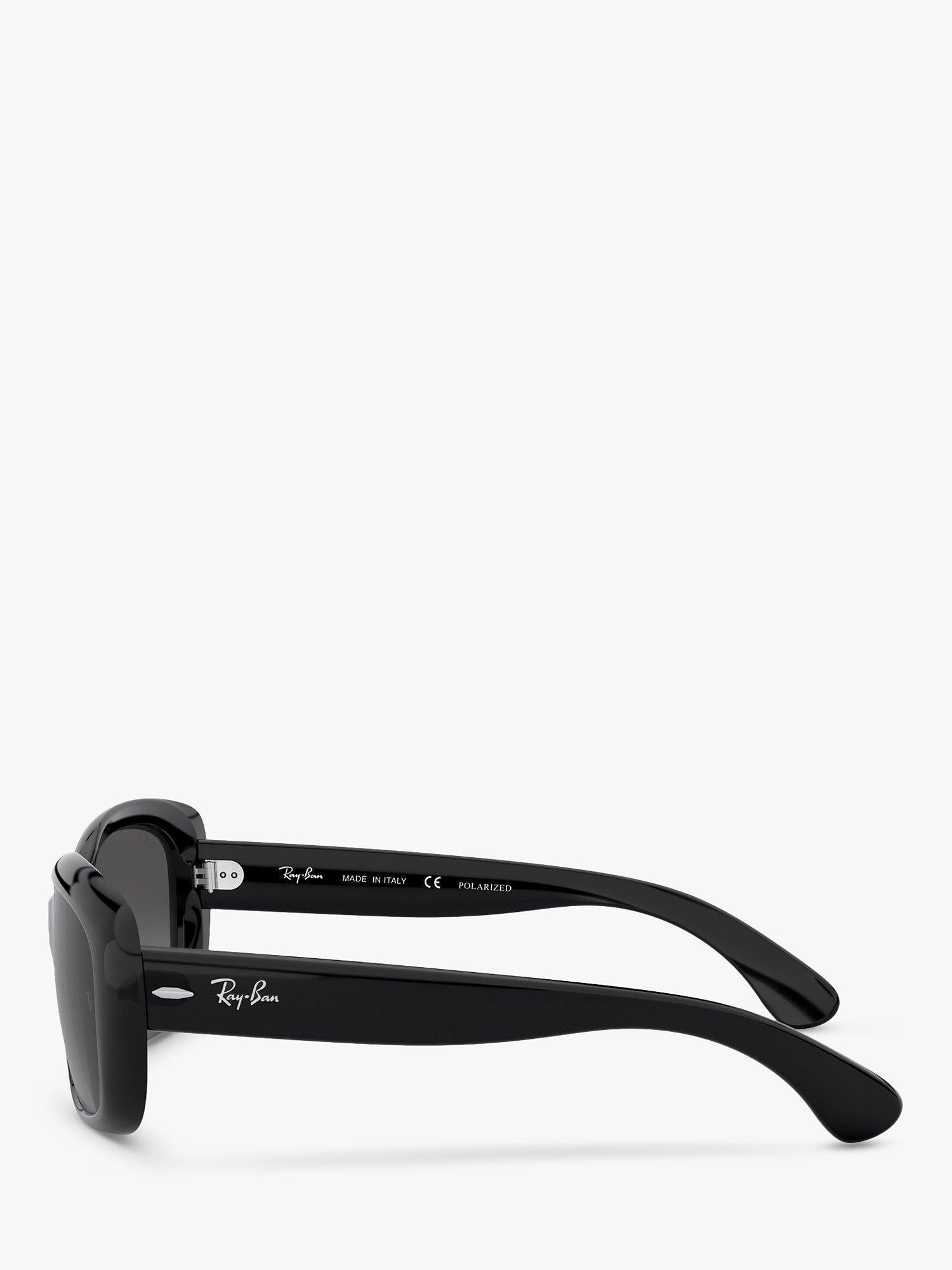 Ray-Ban Jackie Ohh polarised rectangular sunglasses, UK version