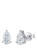 Jools by Jenny Brown silver cubic zirconia stud earrings, UK version