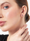 Jools by Jenny Brown heart stud earrings 6mm, UK version