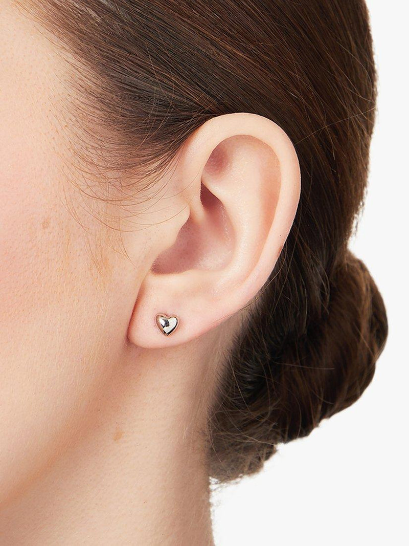 Jools by Jenny Brown heart stud earrings 6mm, UK version