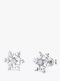 Jools by Jenny Brown Cubic Zirconia Snowflake Stud Earrings