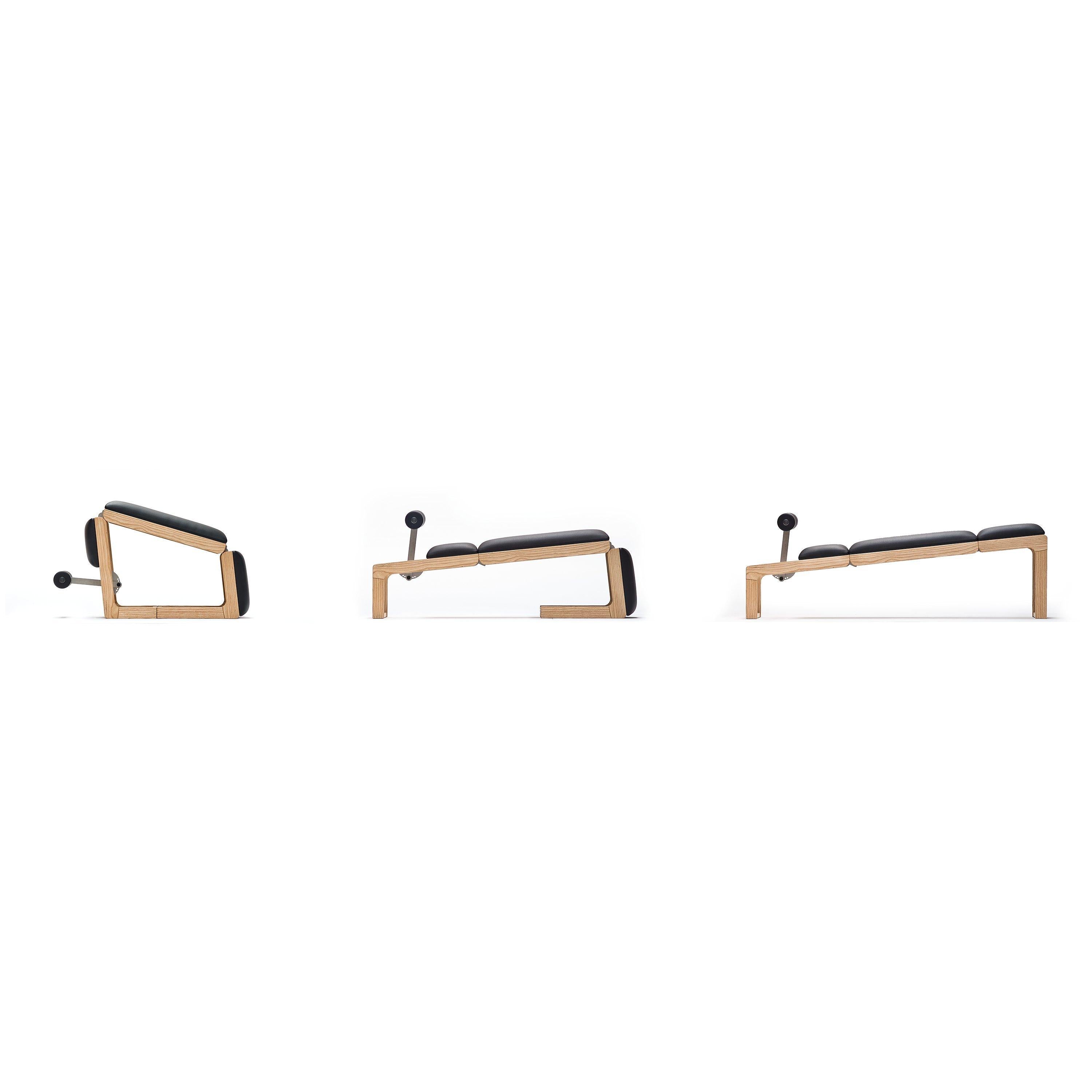 NOHRD TriaTrainer 3-in-1 bench for home gym, UK version