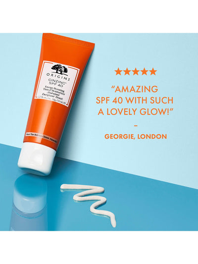 John Lewis Origins GinZing Energy Boosting SPF 40 Tinted Moisturiser 50ml- Buy online at McGrocer