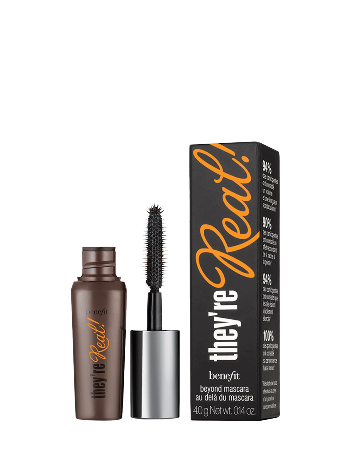 Benefit lengthening mascara mini in black, 4g - British product