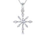 Jools by Jenny Brown cubic zirconia star pendant necklace (British brand)