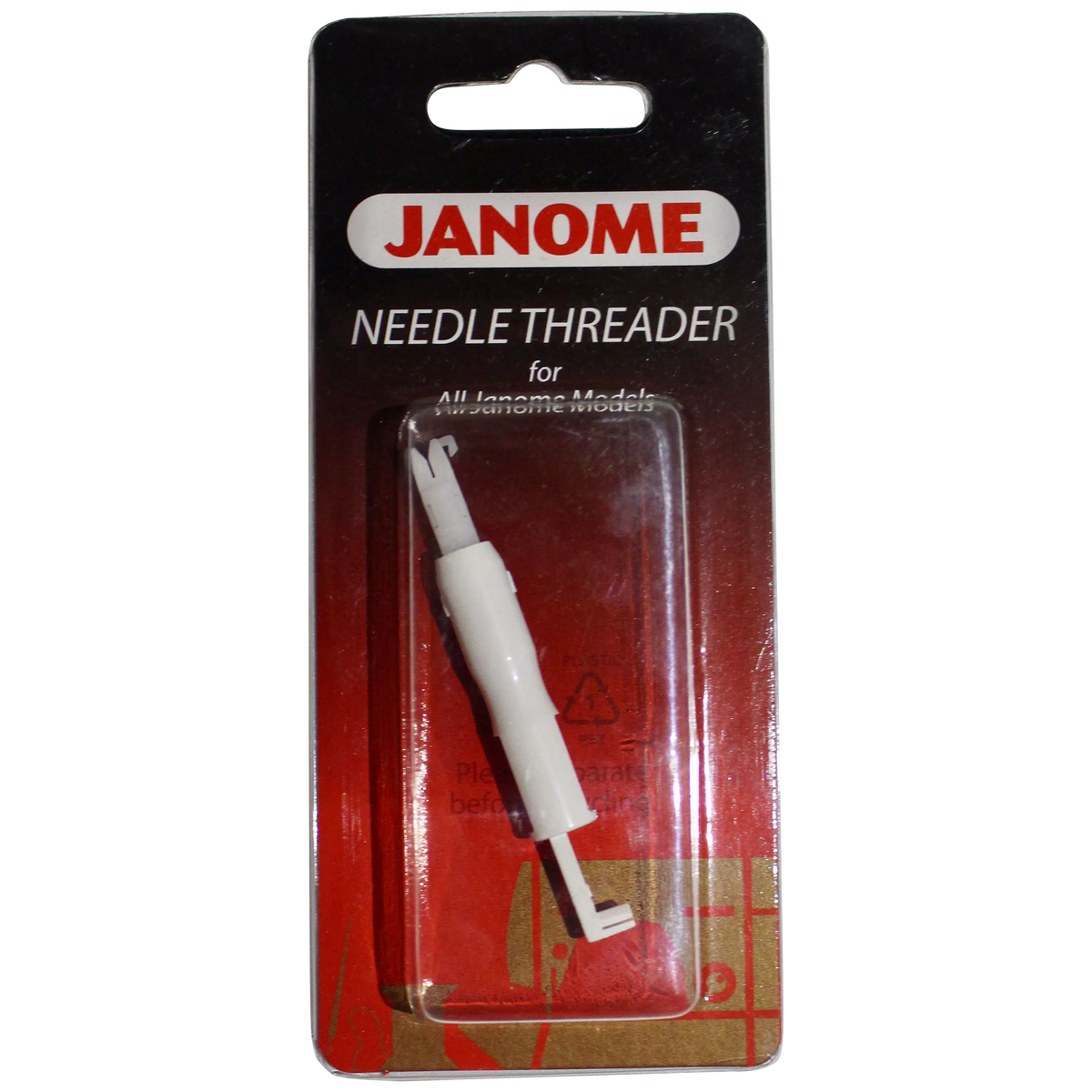 Janome sewing machine needle threader, UK version