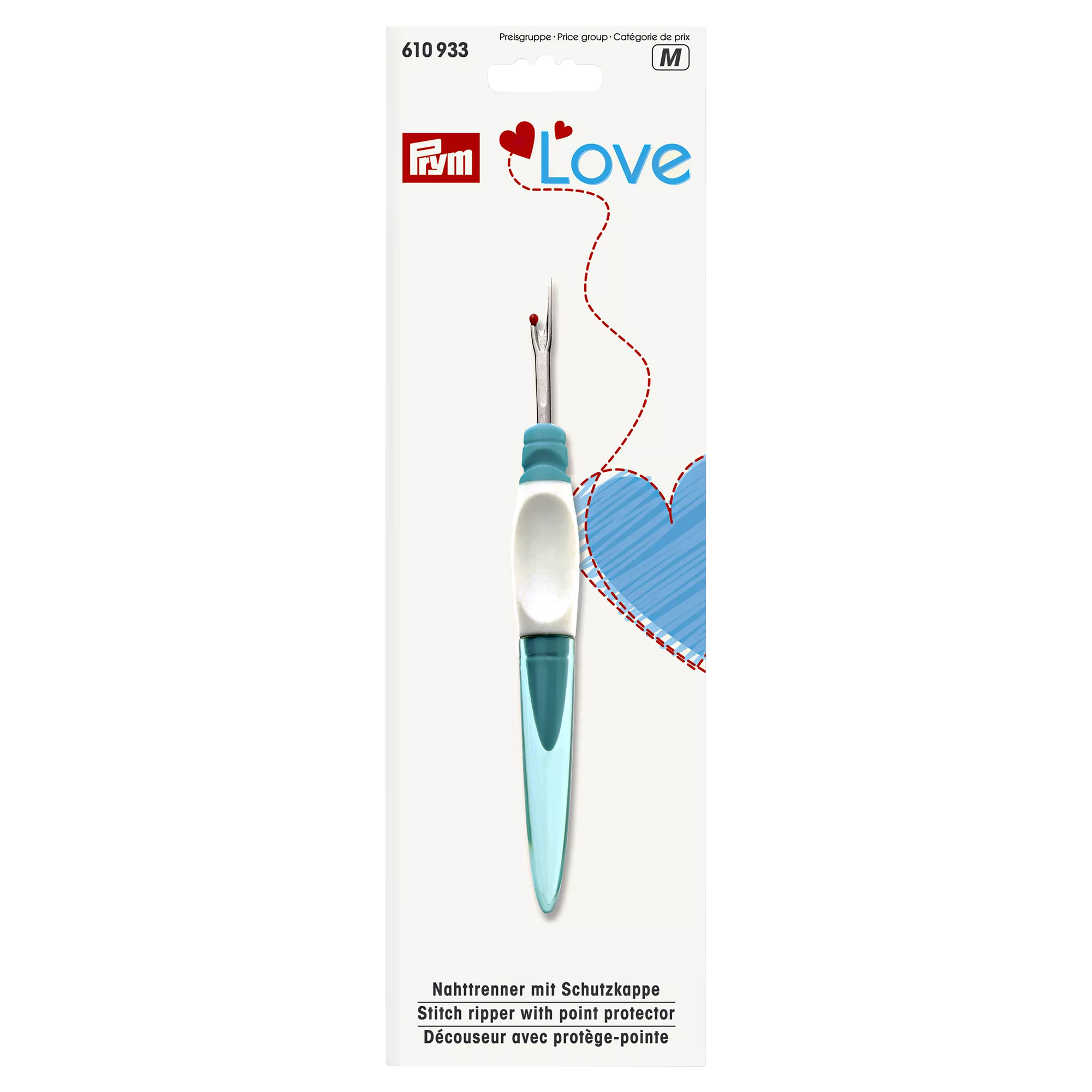 Prym ergonomic stitch ripper - British product