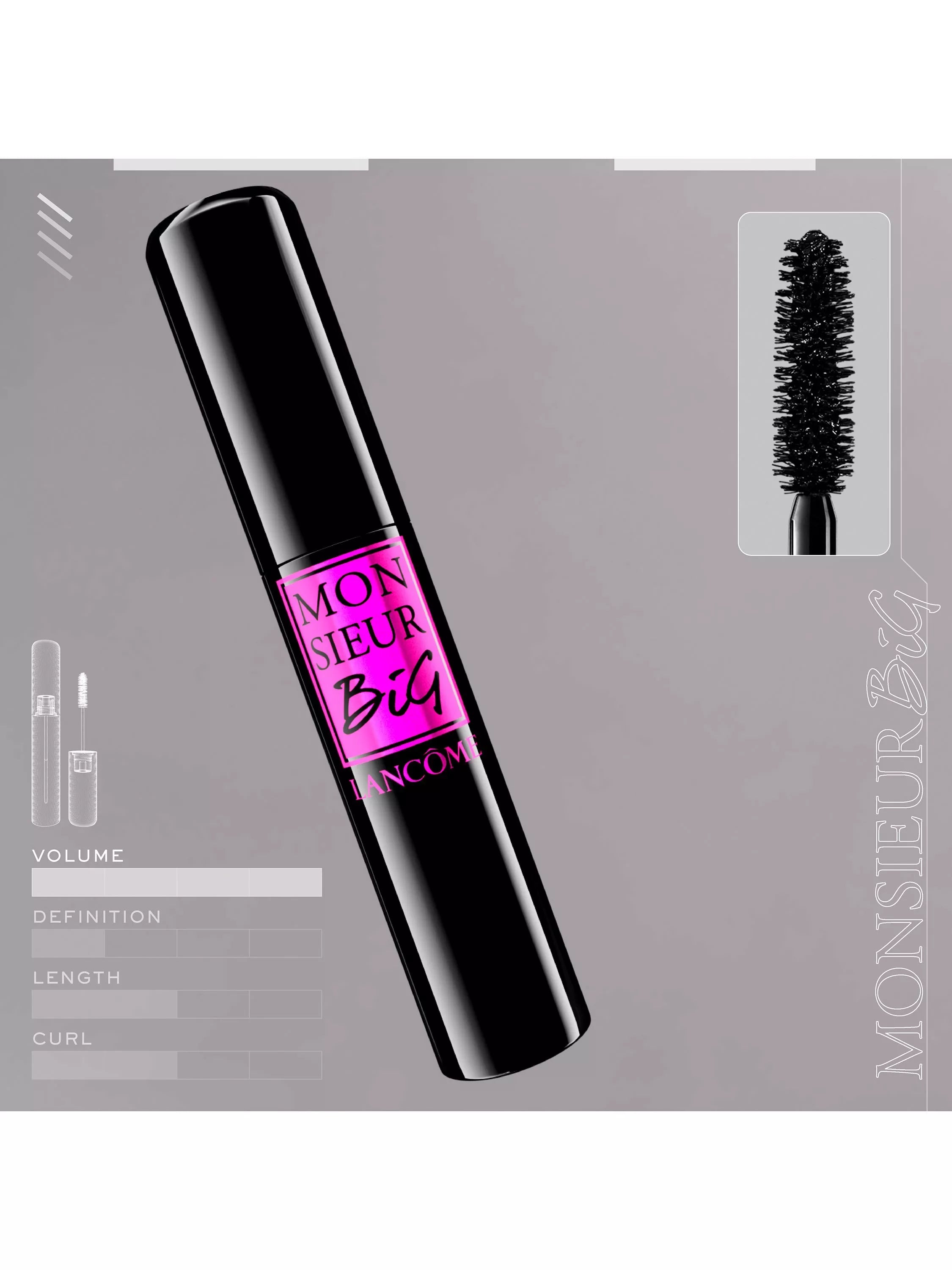 Lancôme Monsieur Big Mascara 8ml (British brand)