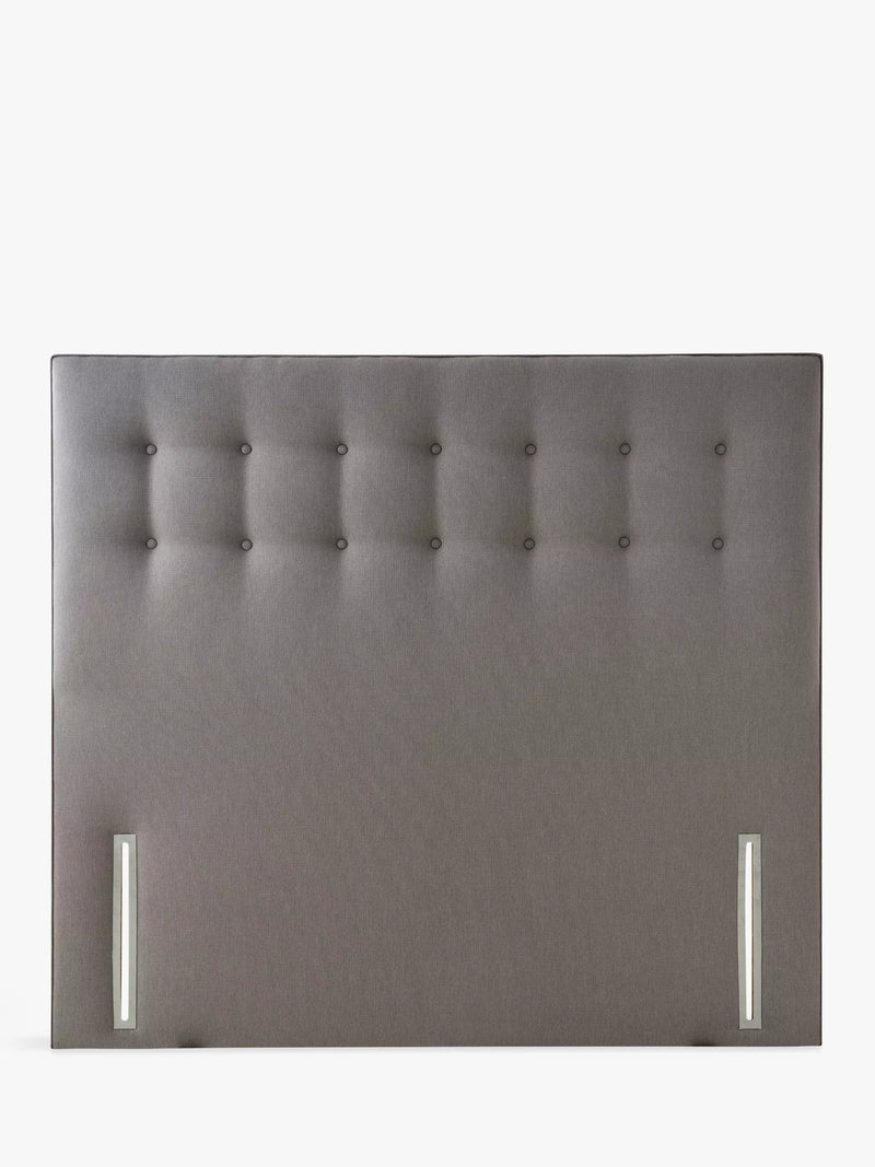 Silentnight full height buttoned headboard super king, imported from the UK