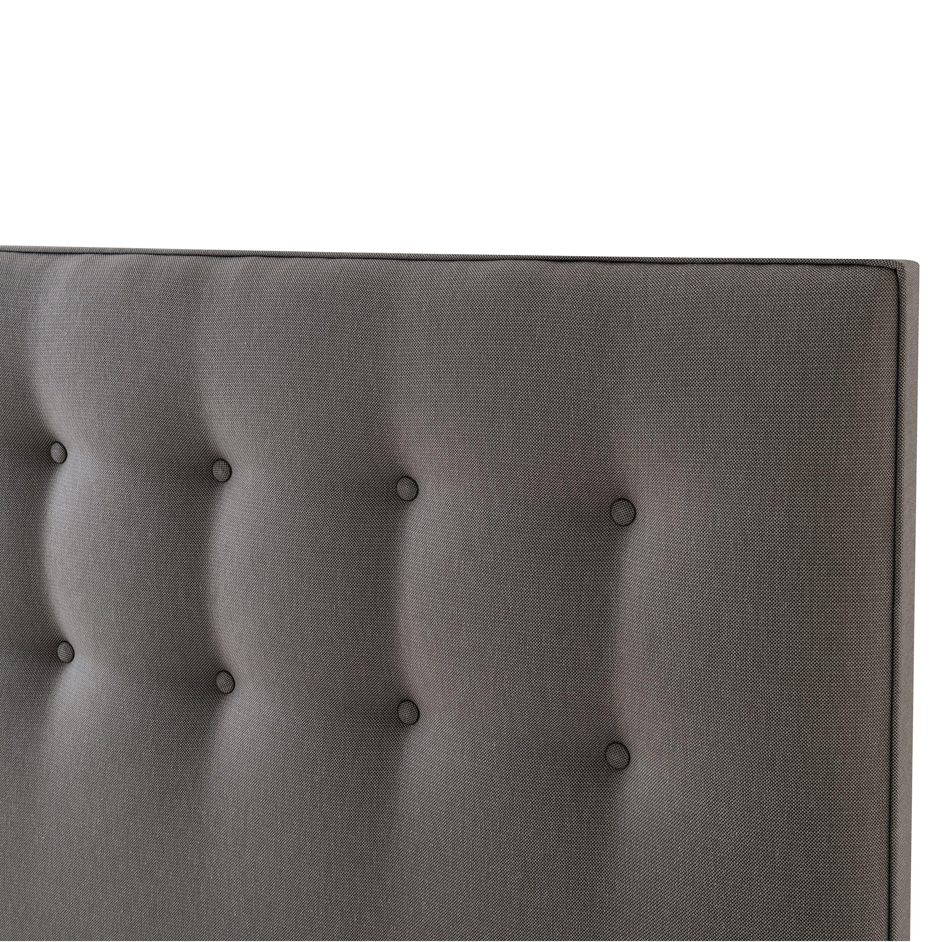 Silentnight full height headboard double slate grey, UK version