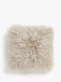 John Lewis Mongolian sheepskin cushion 38cm (British brand)