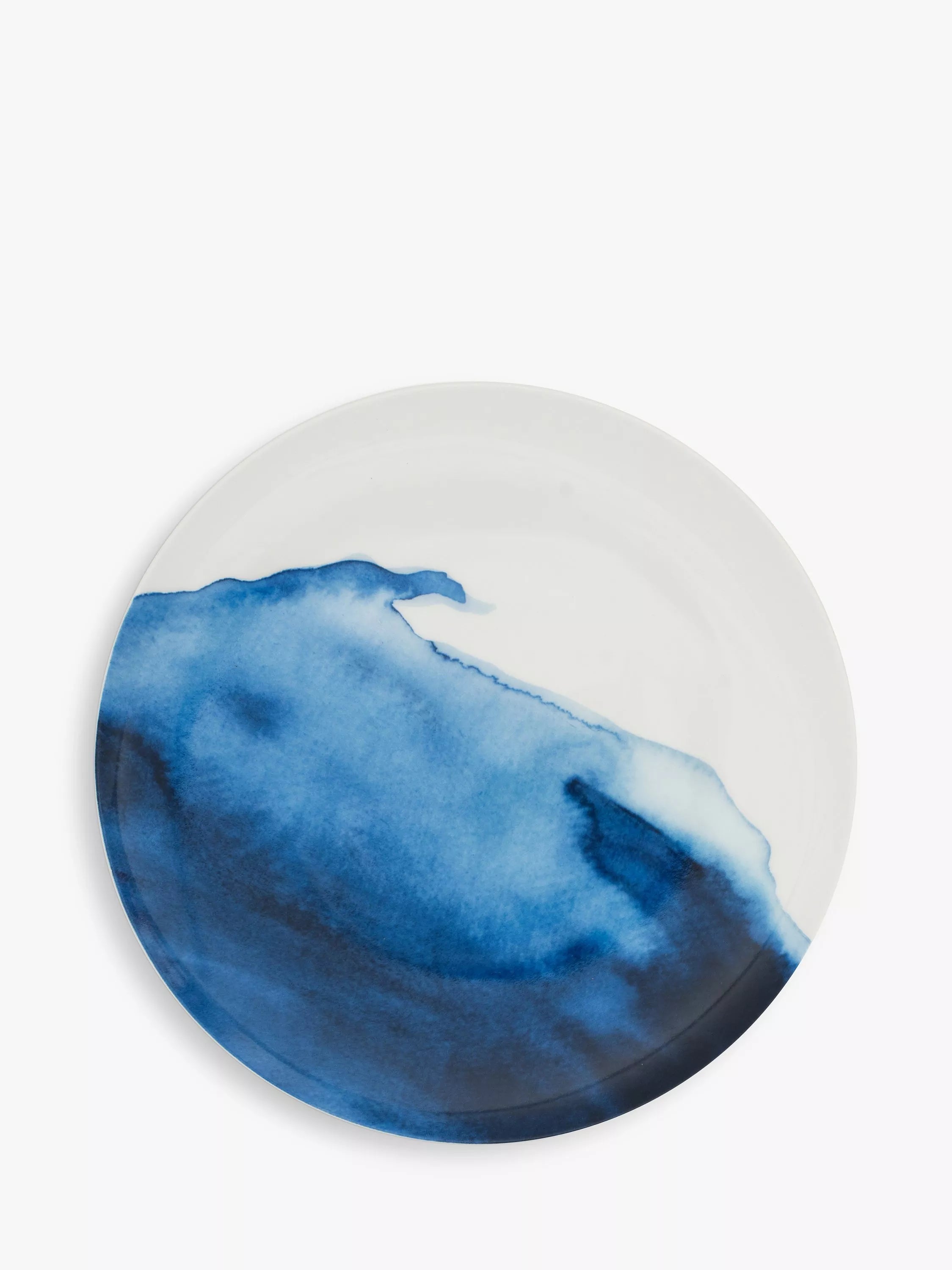 Rick Stein Coves of Cornwall dinner plates set of 4 Blue/White 28cm, imported from the UK