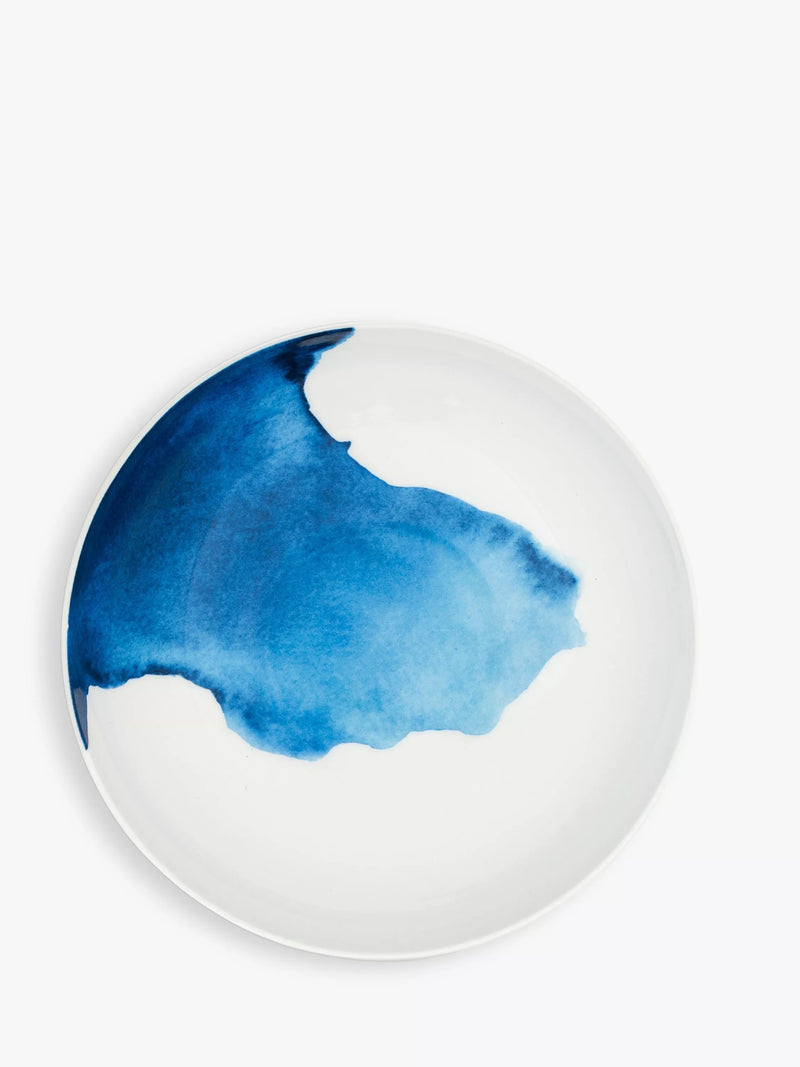 Rick Stein blue white supper bowl set 21cm, imported from the UK