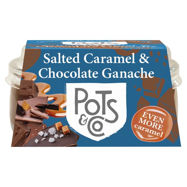 Pots & Co Salted Caramel & Chocolate Pot   82g GOODS M&S   