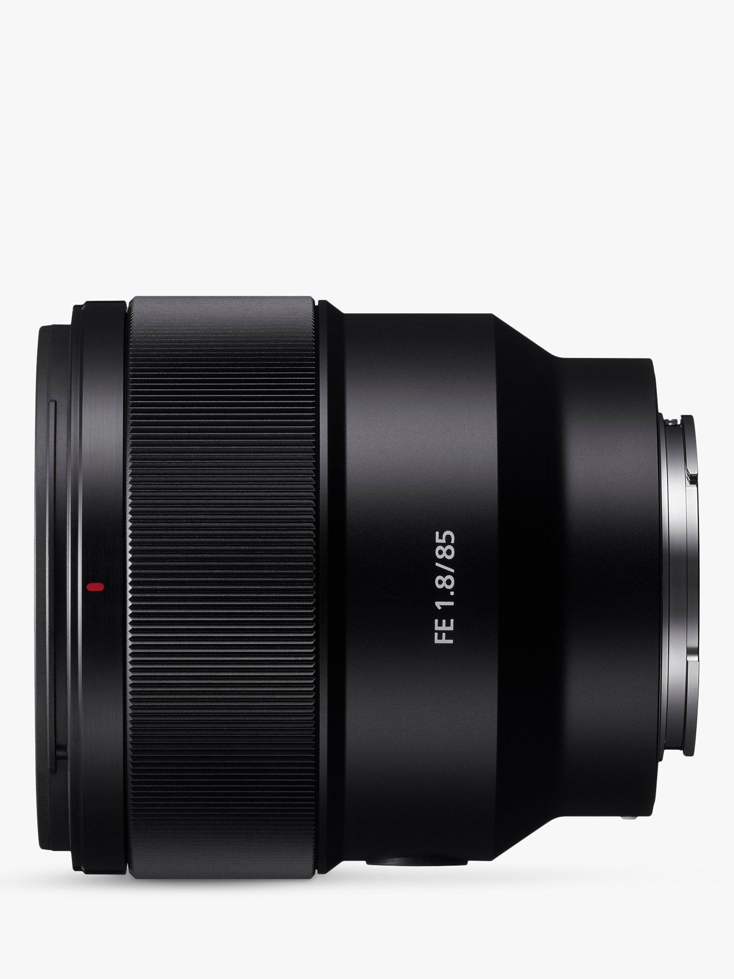 Sony 85mm f/1.8 prime telephoto lens - British product