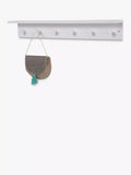 Great Little Trading Co Shaker peg rail in white - British product