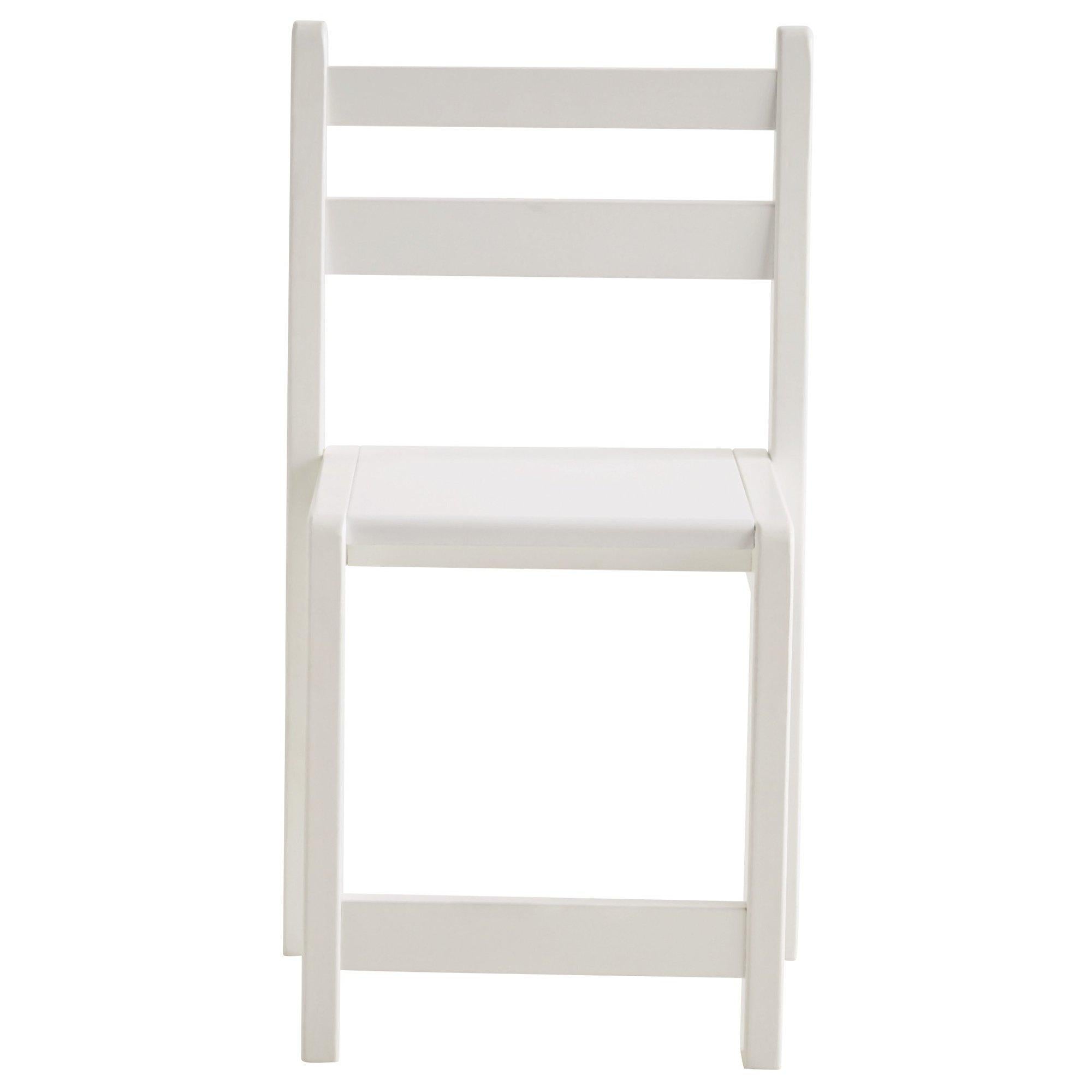 Great Little Trading Co Pied Piper white toddler chair, UK version