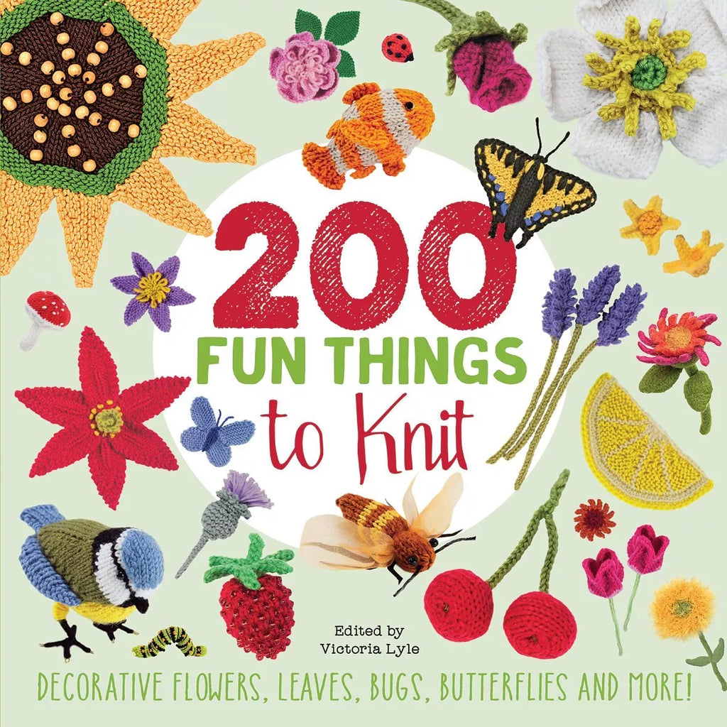 Search Press 200 Fun Things To Knit Pattern Book by Victoria Lyle