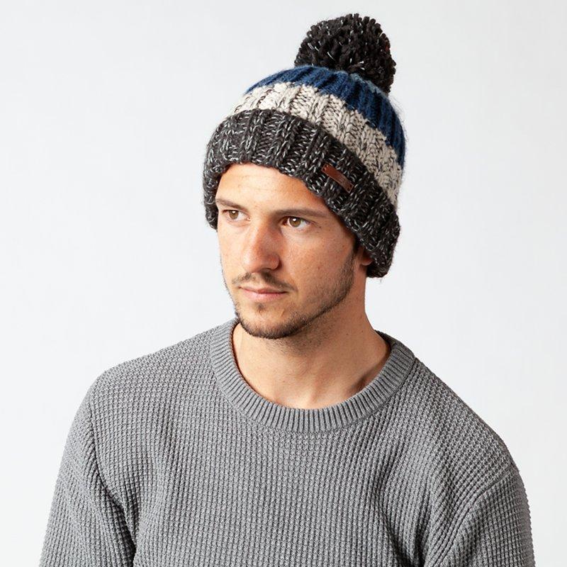 Barts striped acrylic beanie, one size - British product