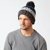 Barts striped acrylic beanie, one size - British product