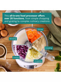 Bosch MultiTalent3 food processor 800W white - British product
