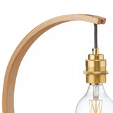 Tom Raffield Hanter large oak table lamp (British brand)