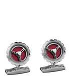 Chopard Racing Steering Wheel Cufflinks 1.8cm (British brand)