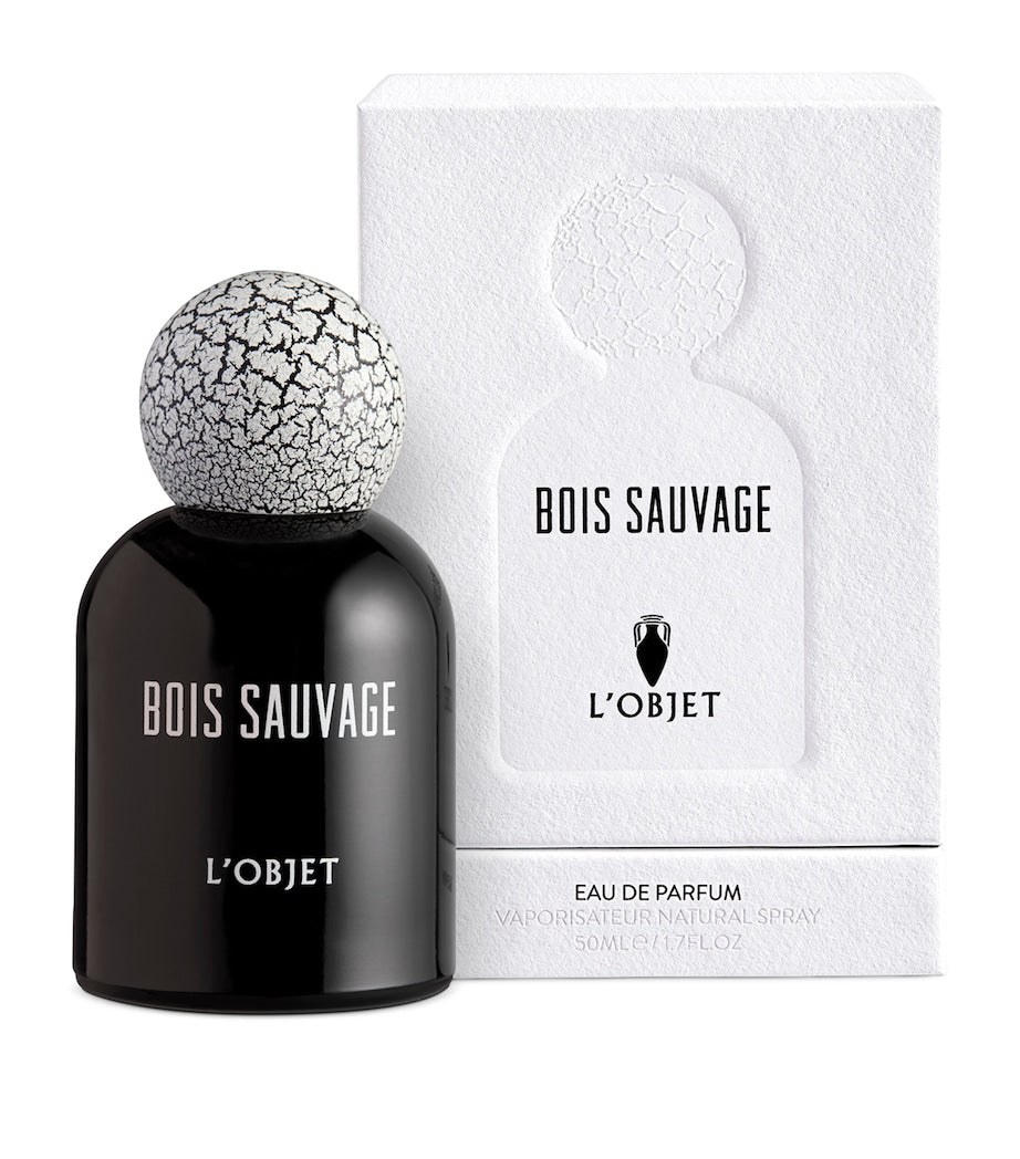 L'Objet Bois Sauvage Eau de Parfum 50ml, imported from the UK