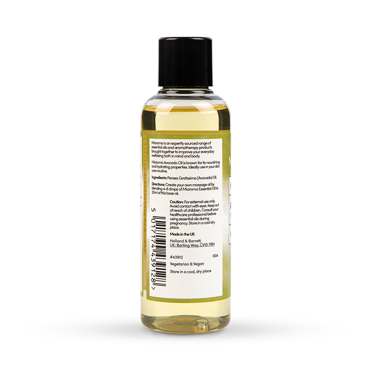 Miaroma Sweet Almond Base Oil 200ml - 998430