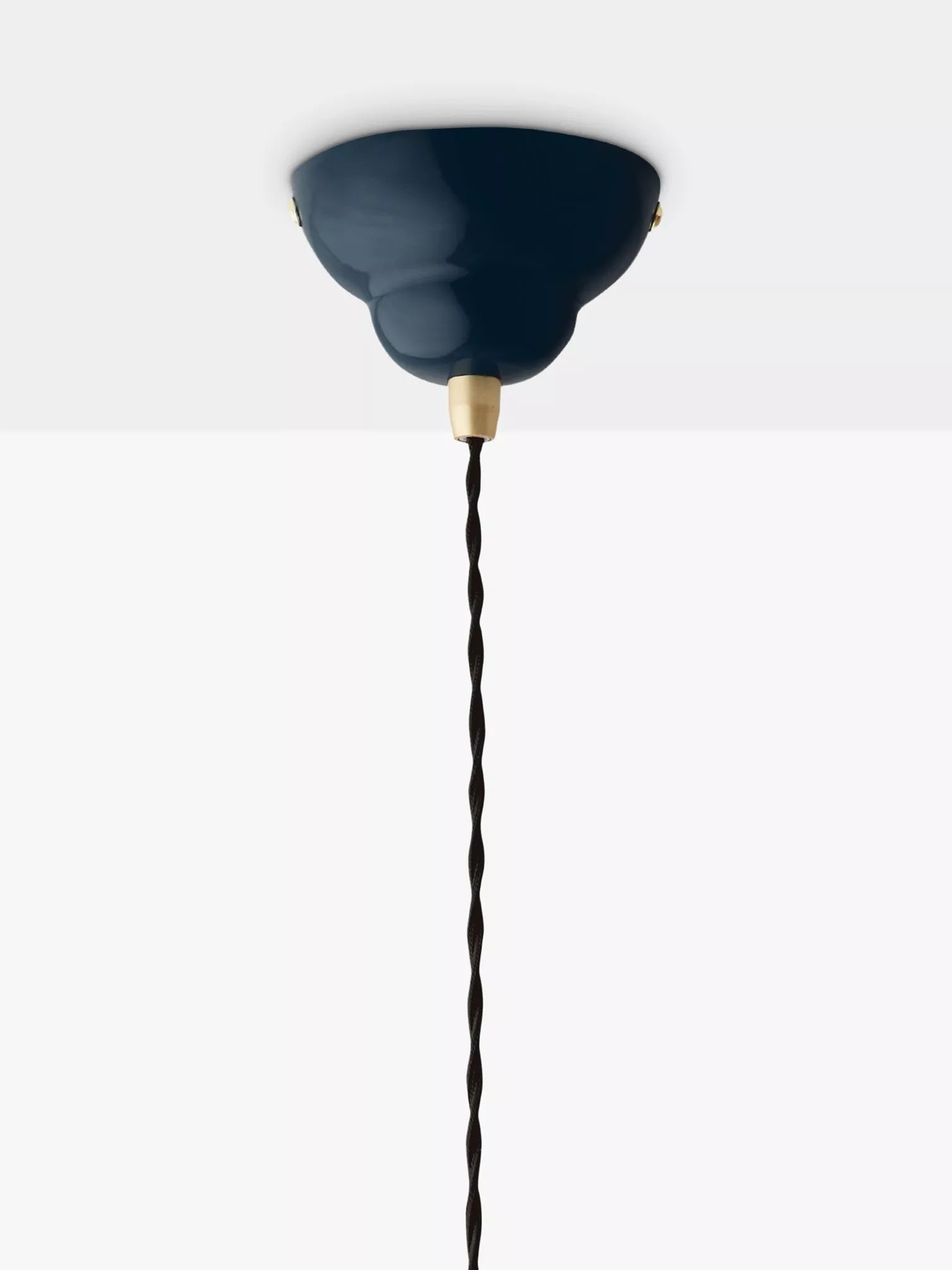 Anglepoise 1227 ink blue pendant light (British brand)