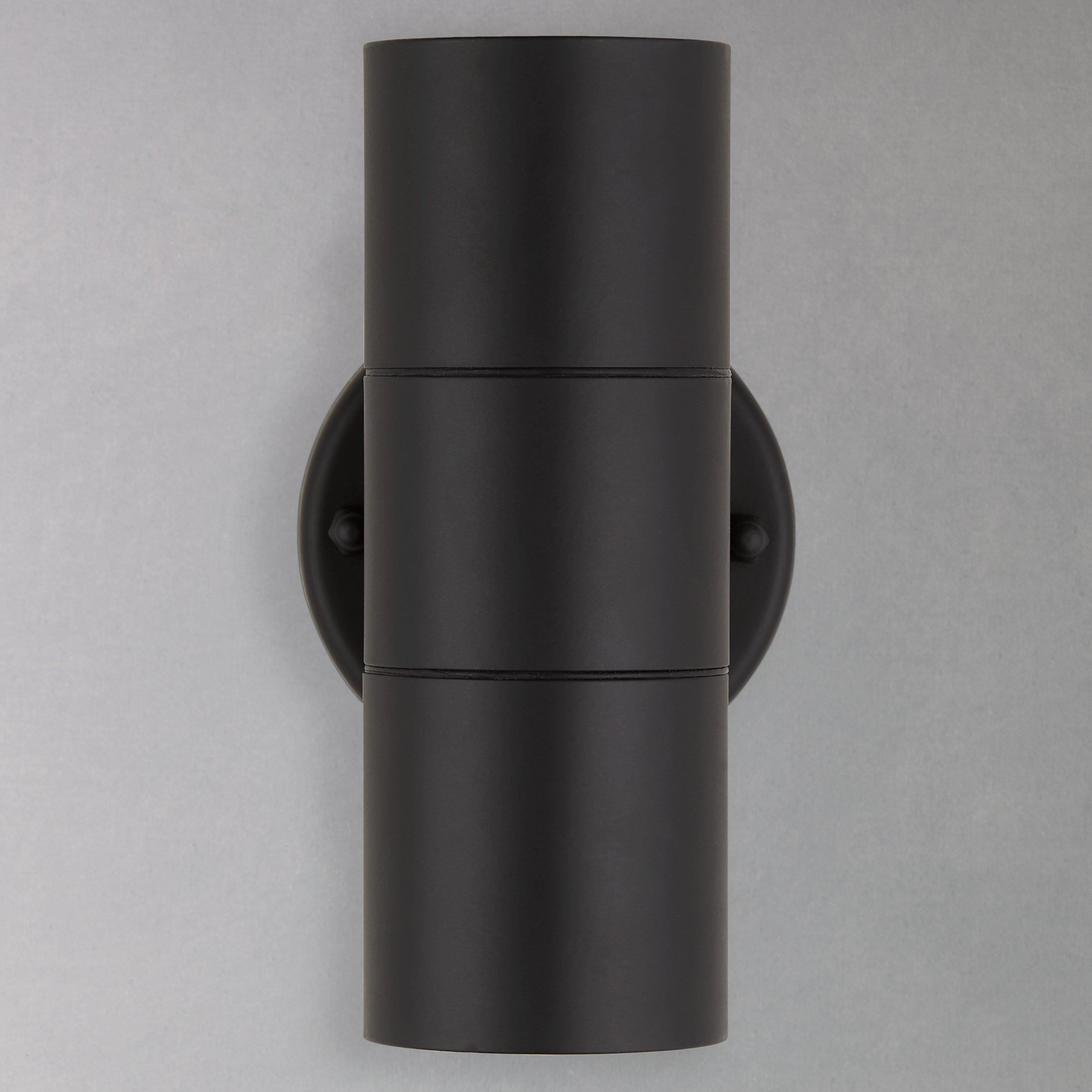 John Lewis Strom LED outdoor wall light matte finish, imported from the UK