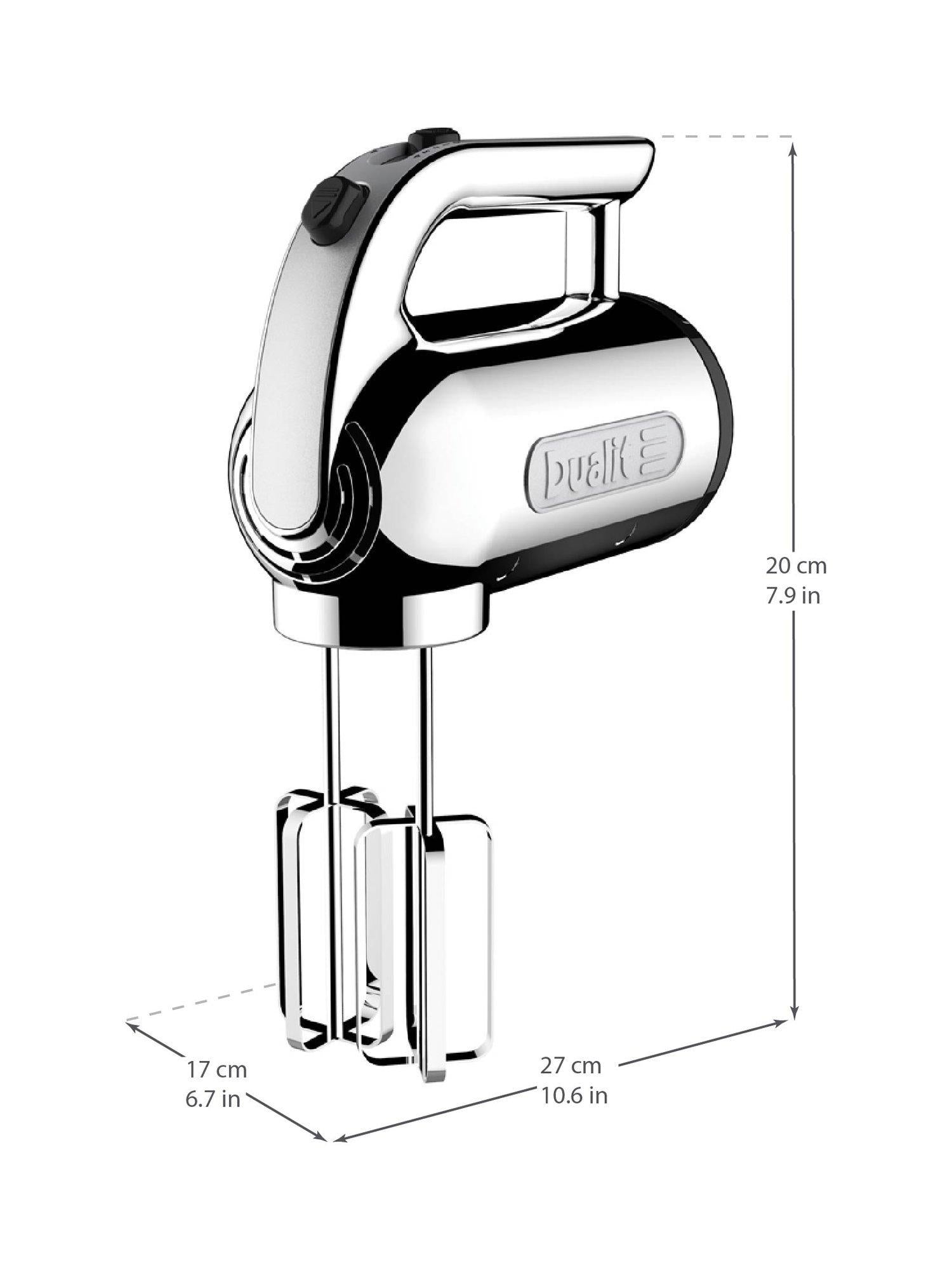 Dualit hand mixer with attachments, UK version