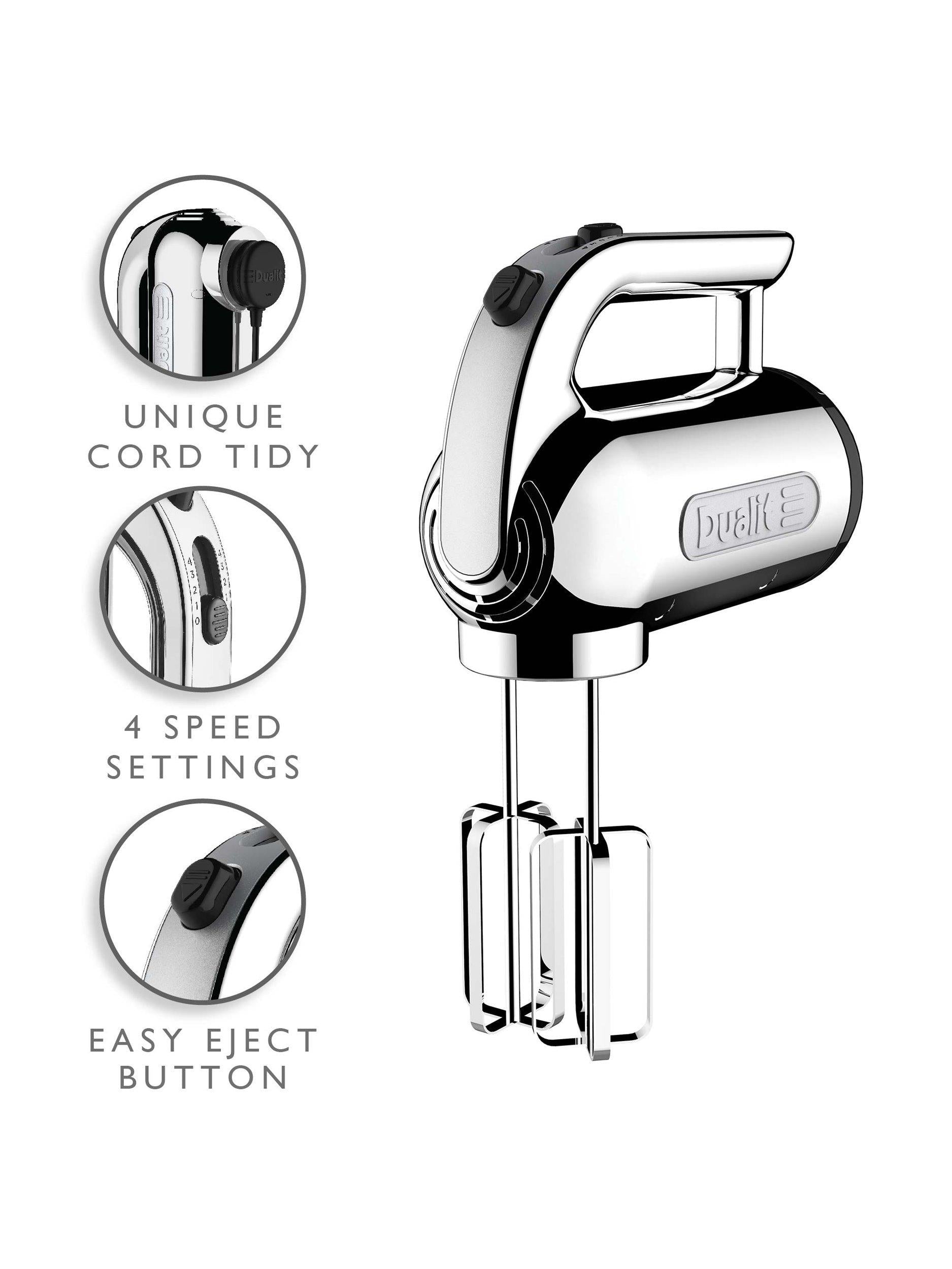 Dualit hand mixer with attachments, UK version