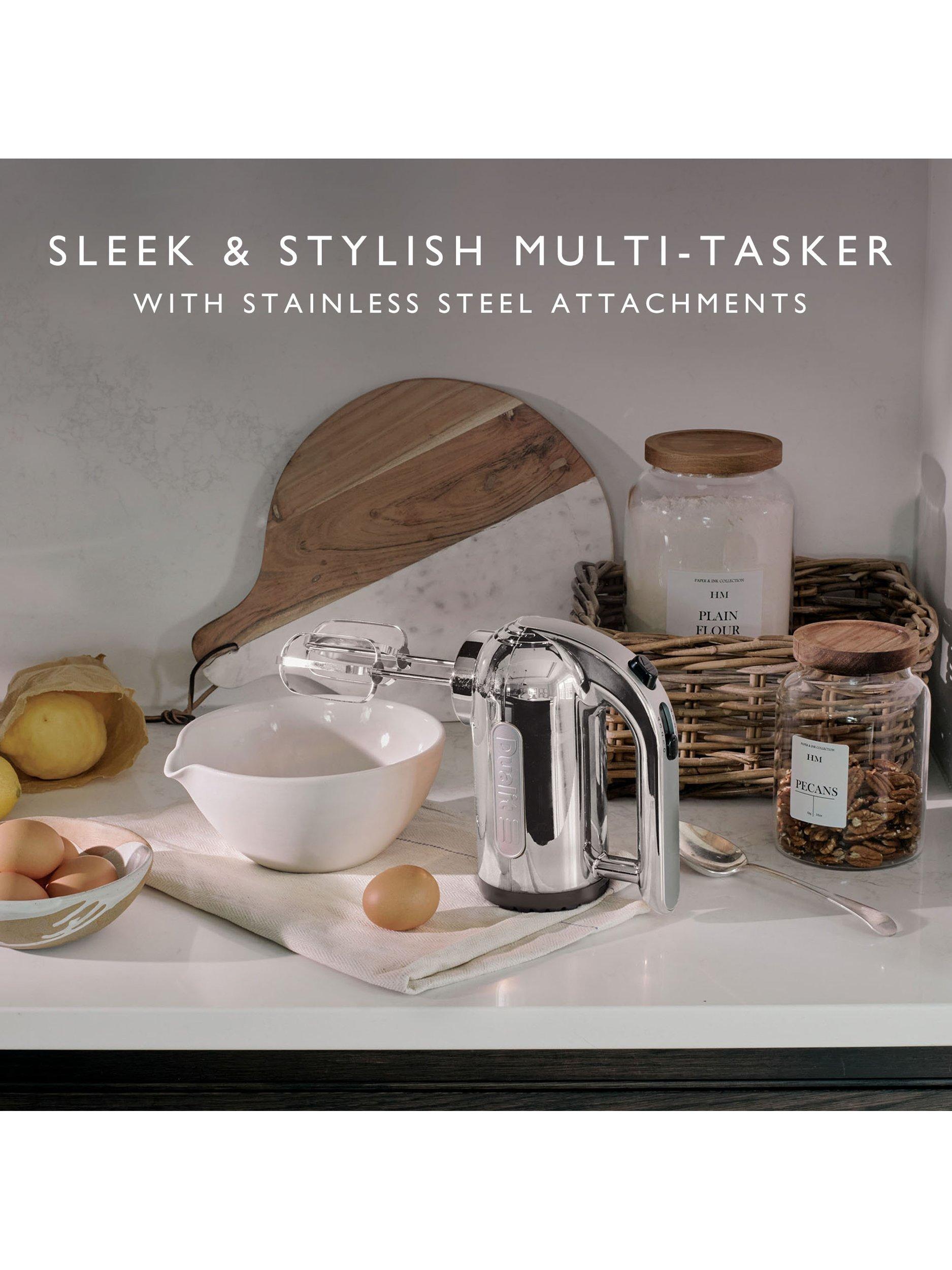 Dualit hand mixer with attachments, UK version