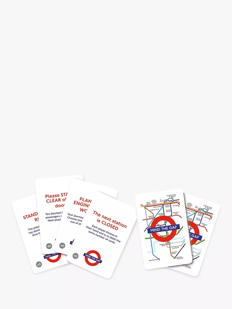 Gibsons Mind The Gap card game for 2-8 players (British brand)