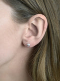 E.W Adams freshwater pearl stud earrings 9ct gold, UK version