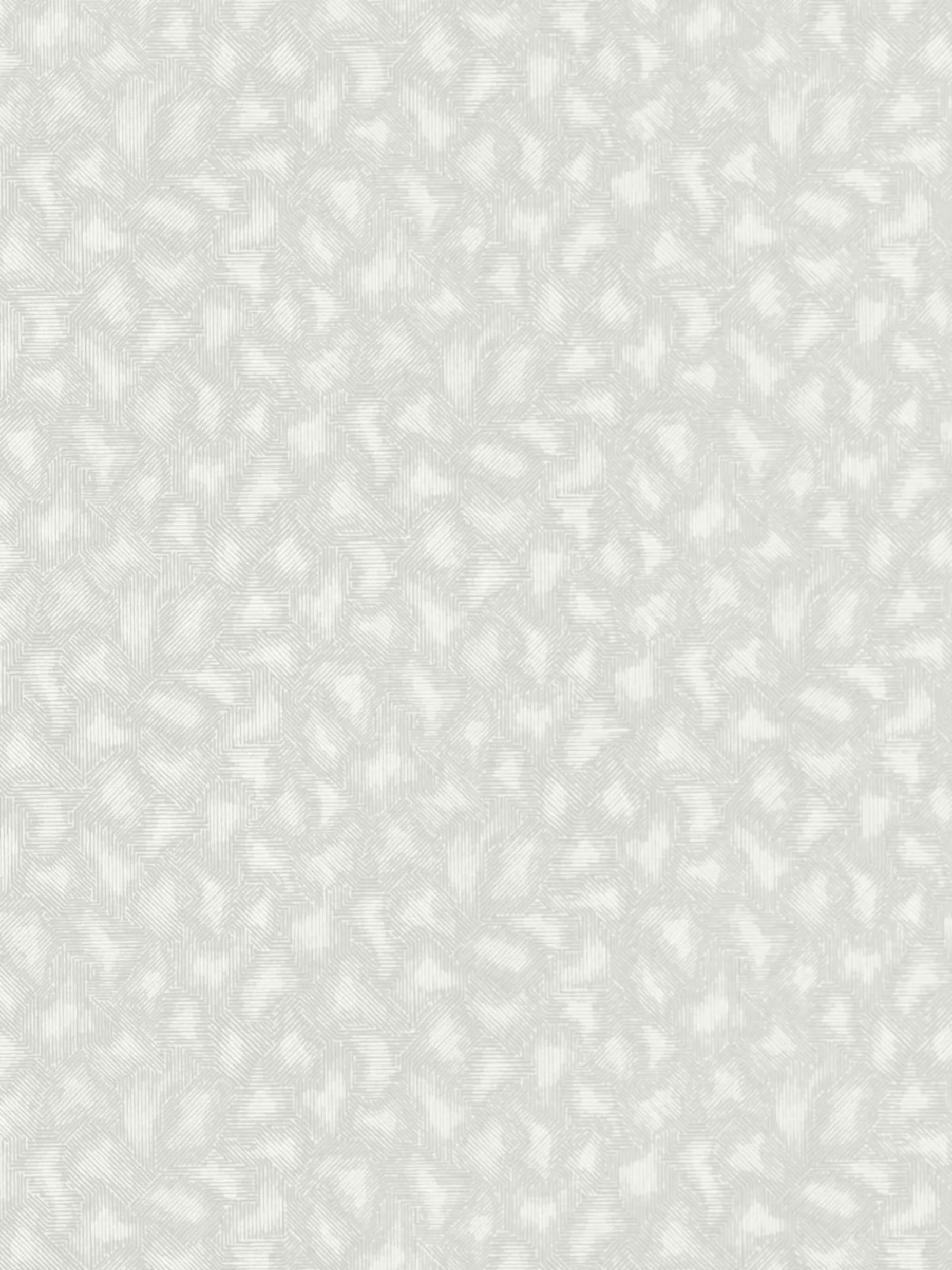 Romo Nika wallpaper with metallic geometric design, imported from the UK