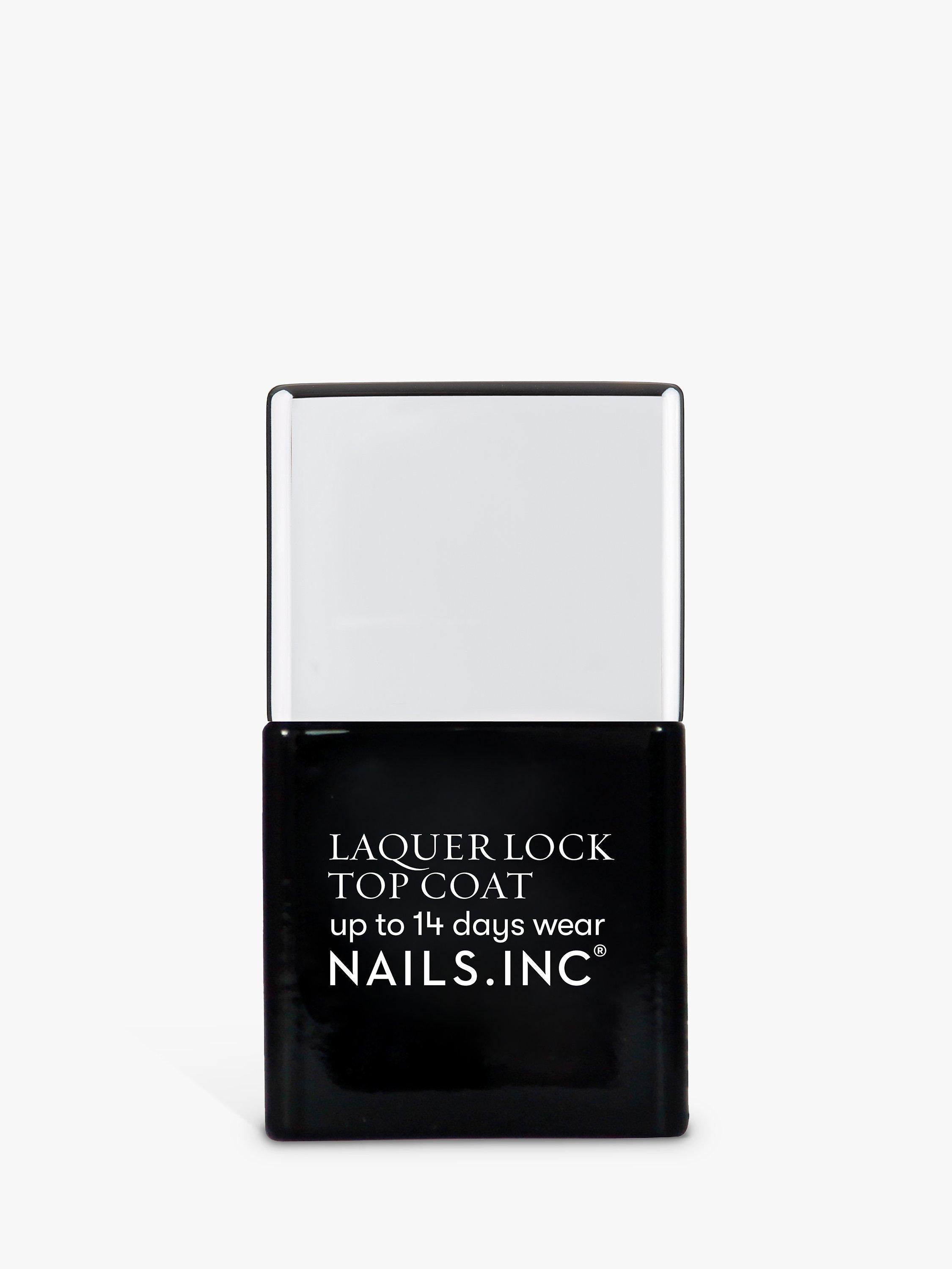 Nails Inc Lacquer Lock top coat 14ml, imported from the UK