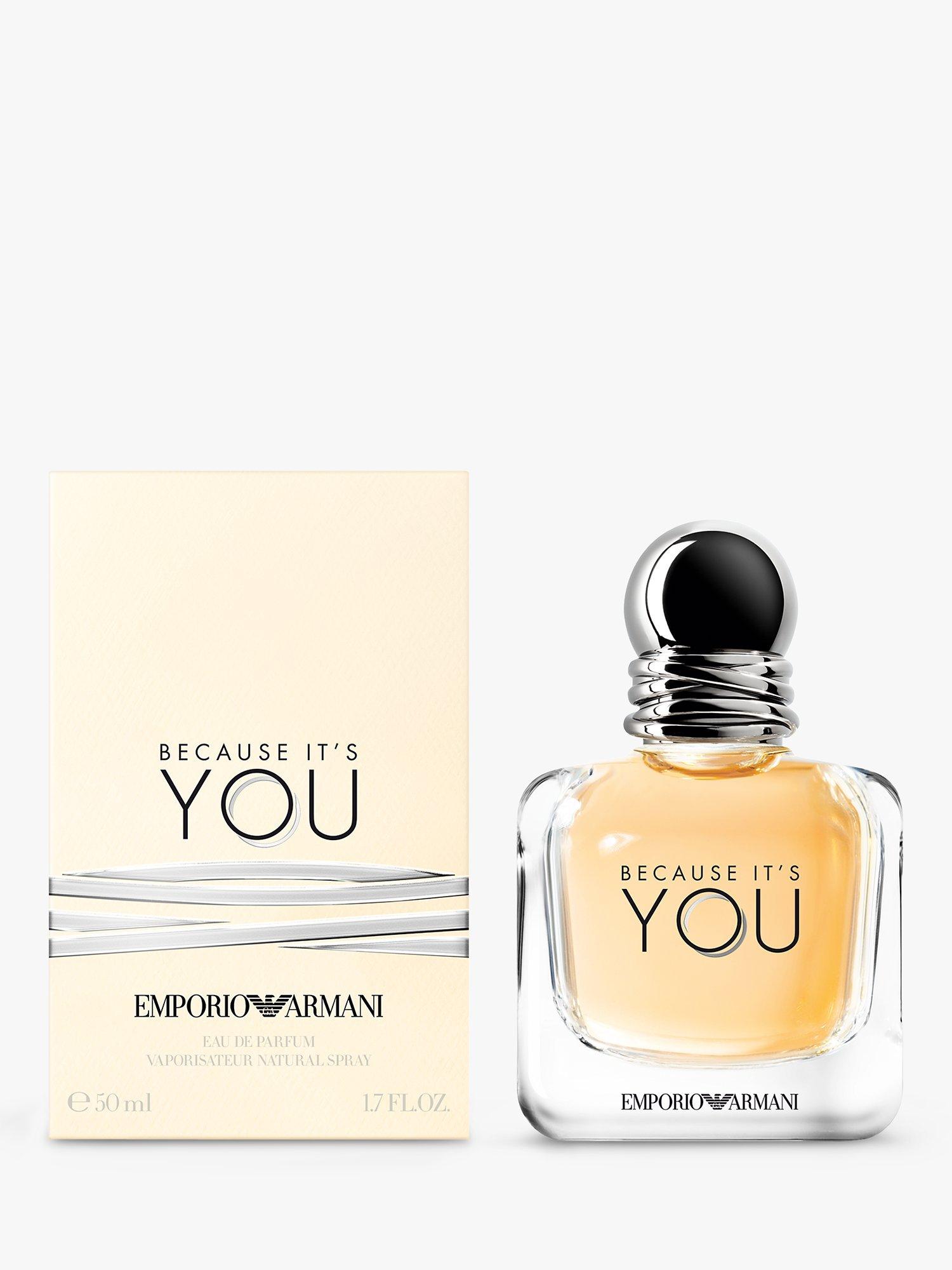 Emporio Armani Because It's You perfume 50ml, imported from the UK