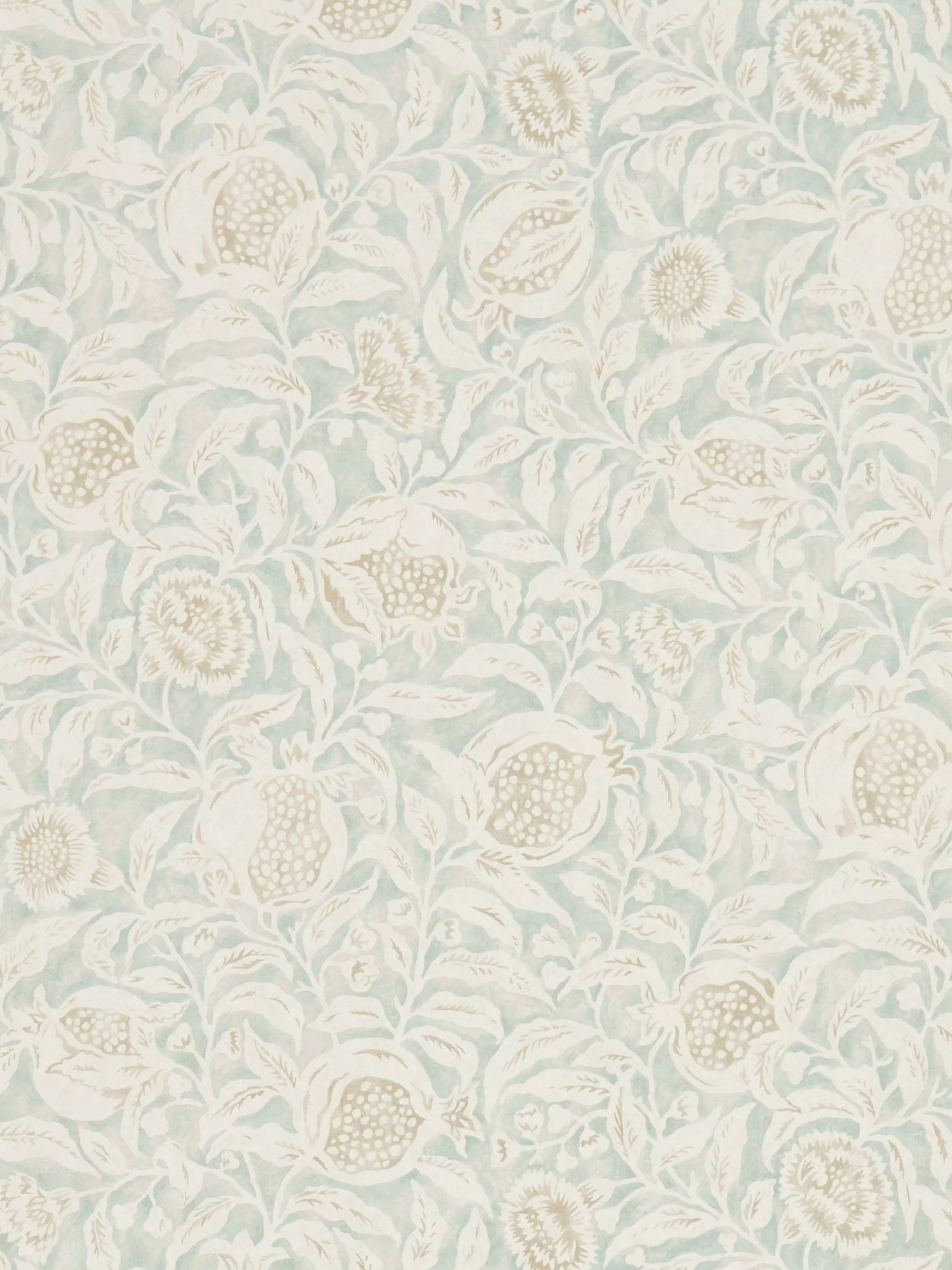 Sanderson Annandale Granatapfel-Design Tapete (britische Marke)
