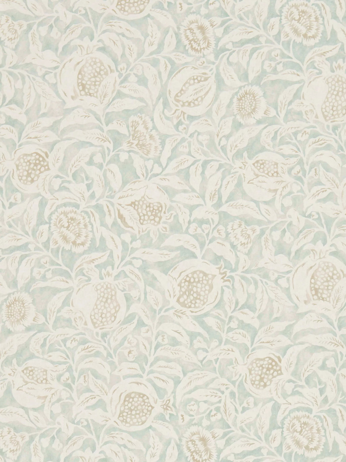 Sanderson Annandale Granatapfel-Design Tapete (britische Marke)